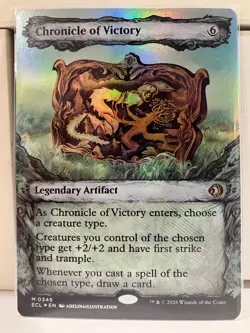 Chronicle of Victory NM FOIL Showcase 346 Lorwyn Eclipsed MTG Mythic - Image 1