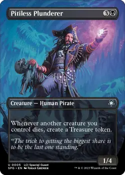 Pitiless Plunderer (Borderless) - 5 / English / Near Mint MTG - Image 1
