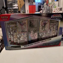 Pokemon Prismatic Evolutions Premium Figure Collection New Sealed IN HAND - Image 1