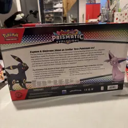Pokemon Prismatic Evolutions Premium Figure Collection New Sealed IN HAND - Image 2