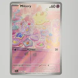 Milcery 152/142 SV Stellar Crown Illustration Rare Holo - NM - Pokemon TCG - Image 1