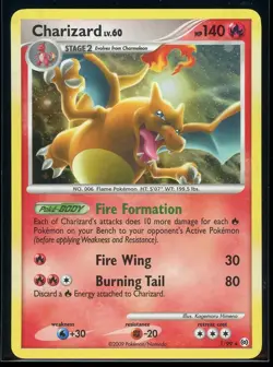 Charizard 2009 Pokemon Arceus 1/99 Holo Rare - Image 1