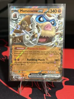 Pokemon TCG Mamoswine EX 79/159 Journey Together Holo Ultra Rare Near Mint - Image 1