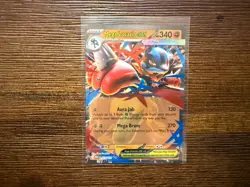 Mega Lucario ex 077/132 - Pokemon TCG - Mega Evolution - Double Rare - NM - Image 1