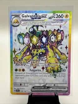 Galvantula ex 159/142 Ultra Rare Stellar Crown Pokemon Near Mint - Image 1