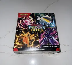 Pokemon TCG Scarlet & Violet Paldean Fates Booster Bundle! FACTORY Sealed - Image 1