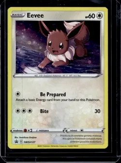 2019-2023 Pokemon SWSH Black Star Promos Eevee Holo #SWSH127 - Image 1