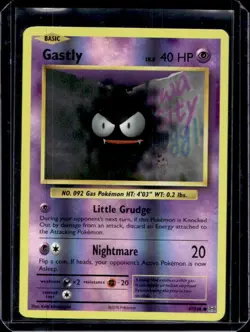 2016 Pokemon XY Evolutions Gastly Reverse Holo #47/108 - Image 1