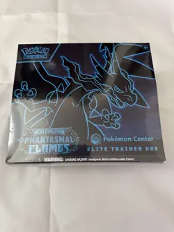 Pokemon Mega Evolution Phantasmal Flames Pokemon Center Elite Trainer Box ETB - Image 1