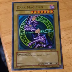 Konami Yu-Gi-Oh! TCG Dark Magician SDY-006 Ultra Rare Spellcaster 2500/2100 - Image 1