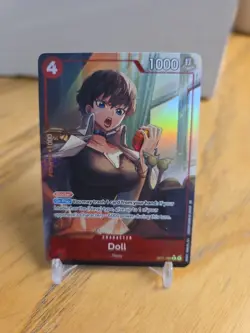 Doll (Alt Art) OP11-008 Divine Speed ONE PIECE English ** + 3 Free random SRs!! - Image 1