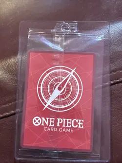 Sealed One Piece Shanks OP09-001 Promotion Leader Foil PSA Magazine Promo NM - Image 2