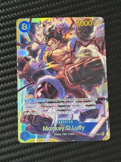 ONE PIECE CCG - Monkey D. Luffy OP11-118 SEC - Secret Rare - Near Mint - Image 1