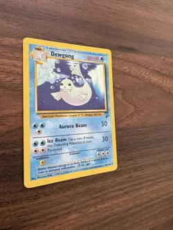 Pokemon TCG Dewgong Base Set 2 Unlimited Uncommon Card 36/130 LP - Image 3