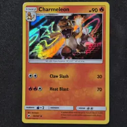 CHARMELEON 19/147 Burning Shadows Holo Pokemon Card NM - Image 1
