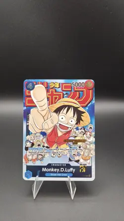 Bandai One Piece CCG Monkey.D.Luffy Championship Character Card P-033 - Image 3