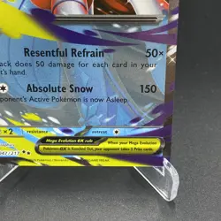 Mega Froslass Ex 047/217 Double Rare Ascended Heroes Pokemon card Tcg English - Image 4