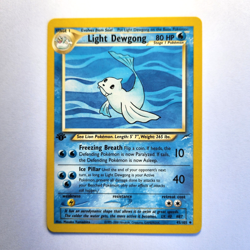 Light Dewgong 45/105 Pokemon TCG 1st Edition Neo Destiny NM Vintage 2002 Card - Image 2
