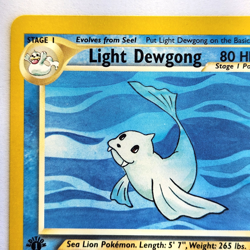 Light Dewgong 45/105 Pokemon TCG 1st Edition Neo Destiny NM Vintage 2002 Card - Image 3