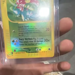 Pokemon Venusaur Expedition Base Set 67/165 100 HP Rare Reverse Holo 2002 Card - Image 4