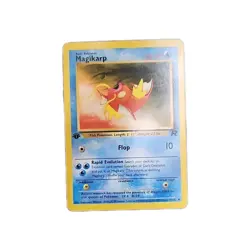 Pokemon TCG Magikarp Card 47/82 1st Edition - Image 1