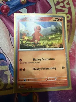 Charmander 004/165 EN-151 Cosmos Holo Promo Pokemon Card LP - Image 1