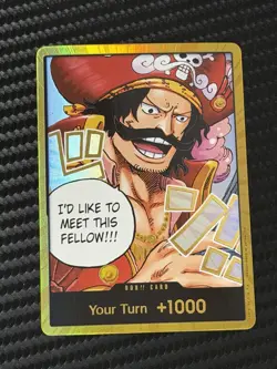 Gol.D.Roger (Don!! Card) Carrying on His Will Holo One Piece Card Game - Image 1
