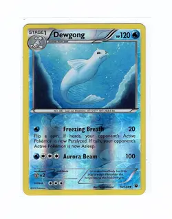 Dewgong 16/124 Fates Collide Reverse Holo - Pokemon Card LP - Image 1