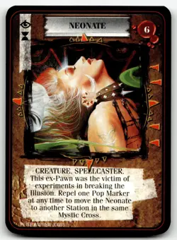1995 Kult Reality is a Lie! Trading card game - NEONATE - Image 1