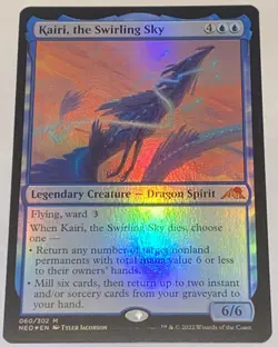 Kairi, the Swirling Sky FOIL 060/302 - Kamigawa: Neon Dynasty MTG NEW UNPLAYED - Image 1