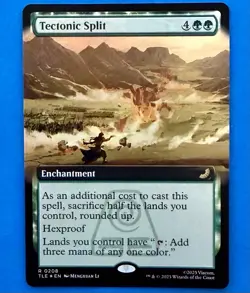 MTG - Tectonic Split (Extended Art) #208 - Foil - TLE Avatar: The Last Airbender - Image 1