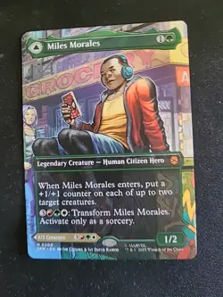 MTG SPM Miles Morales #200 (Borderless) Marvel's Spider-Man Regular - Image 1