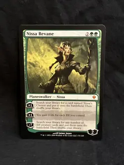 Nissa Revane Zendikar Original NM Pack Fresh Magic | MTG - Image 1