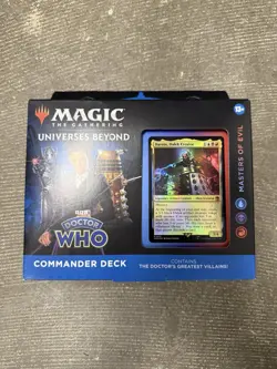 Magic the Gathering Doctor Who Commander Deck Masters of Evil Edition - Image 3