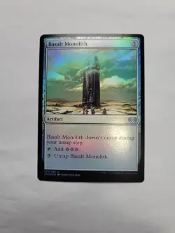MTG - Basalt Monolith Double Masters Foil U#232 - Image 1