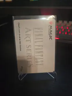 Cloud's Limit Break Art Series Magic The Gathering Final Fantasy NM - Image 2