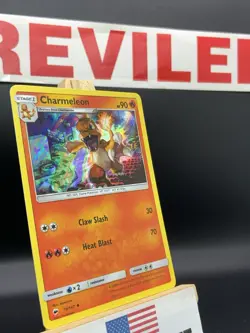 Pokemon Card TCG Charmeleon Holo #19/147 Burning Shadows - HP - Image 4