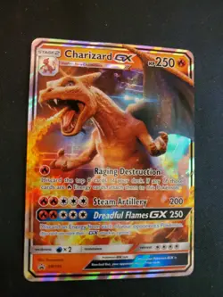 Pokemon TCG Charizard GX SM195 Detective Pikachu Promo Holo Card NM - Image 2