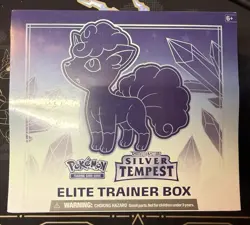 POKEMON SWSH ELITE TRAINER BOX ETB SILVER TEMPEST SEALED *see description* - Image 1