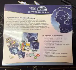 POKEMON SWSH ELITE TRAINER BOX ETB SILVER TEMPEST SEALED *see description* - Image 2