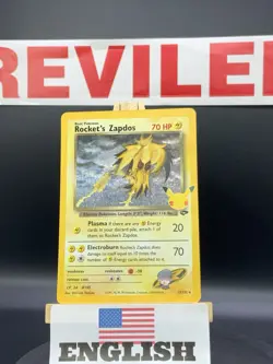 Pokemon TCG Rockets Zapdos Holo Classic Collection #15/132 Celebrations - NM - Image 1