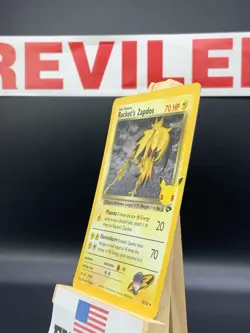 Pokemon TCG Rockets Zapdos Holo Classic Collection #15/132 Celebrations - NM - Image 4