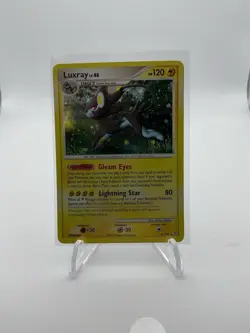Pokemon Diamond & Pearl Base Luxray LV.48 Holo Rare Card 7/130 - Image 1