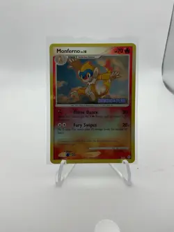 Pokemon Diamond and Pearl #56/130 Monferno Reverse Holo Stamped - Image 1