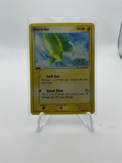 Electrike 52/100 EX Crystal Guardians Reverse Holo Stamped Pokemon TCG Card - Image 1