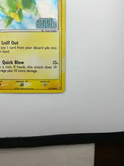 Electrike 52/100 EX Crystal Guardians Reverse Holo Stamped Pokemon TCG Card - Image 3