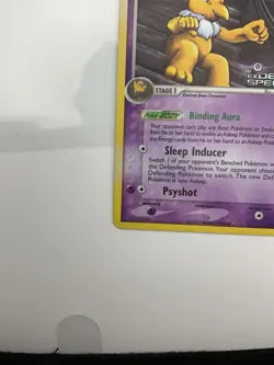 Pokemon TCG Hypno 23/113 EX Delta Species Stamped Holo Rare Moderately Played - Image 4