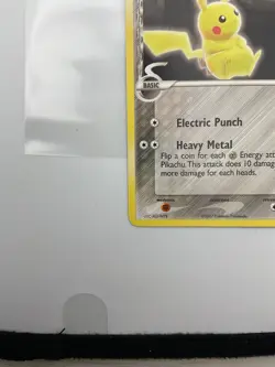 Pikachu 13/17 - Pop Series 5 Non Holo Pokemon Card MP/LP - Image 4