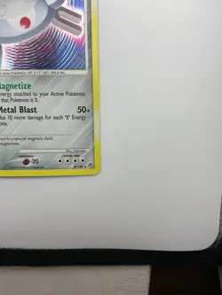 Pokemon TCG Magnezone LV.48 8/130 Diamond & Pearl Holo Rare MP - Image 3