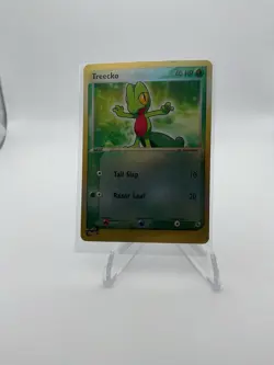 Pokemon TCG Treecko 76/109 Reverse Holo Common Ruby and Sapphire Edition - LP/NM - Image 1